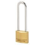 Padlock - Brass 50 mm - Shackle 64 mm