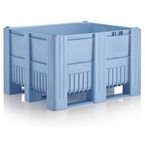 Pack of 4 Palletboxcb 3 Hdpe Light Blue (no Lid)