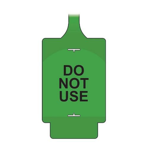 Assettag Flex - Do  Not Use 1 (Pk 10 Green)