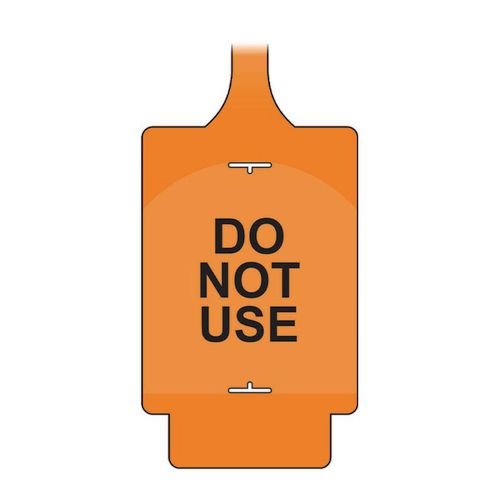Assettag Flex - Do  Not Use 1 (Pk 10 Orange)