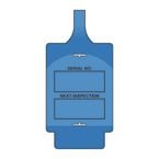 Assettag Flex -inspection 1 (pk 10 Blue)