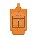 Assettag Flex - Inspection 2 (pk 10 Orange)