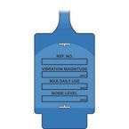 Assettag Flex - Vibrationcontrol (pk 10 Blue)