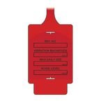 Assettag Flex - Vibrationcontrol (pk 10 Red)