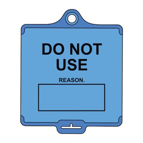 Assettag Flex Medium  - Do Not Use 2 (Pk 10 Blue)