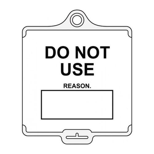 Assettag Flex Medium  - Do Not Use 2 (Pk 10 White)