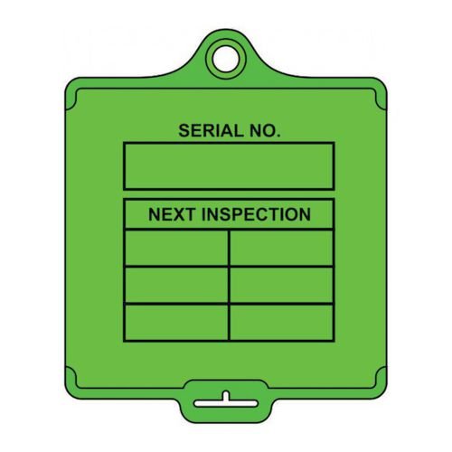 Assettag Flex Medium  - Inspection 2 (Pk 10 Green)