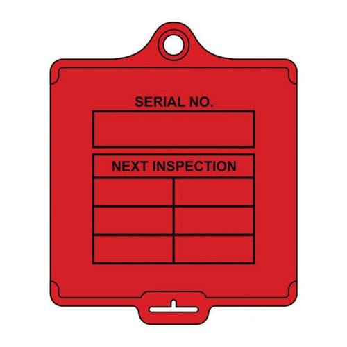 Assettag Flex Medium  - Inspection 2 (Pk 10 Red)