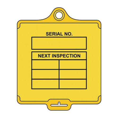 Assettag Flex Medium  - Inspection 2 (Pk 10 Yellow)