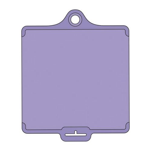 Assettag Flex Medium -  Lilac Plain No Print (Pack Of 10)