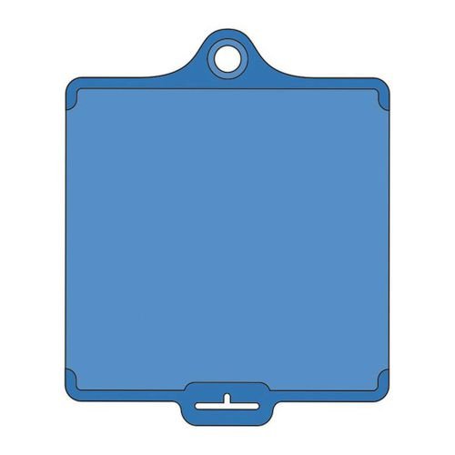 Assettag Flex Medium -  Blue Plain No Print (Pack Of 10)