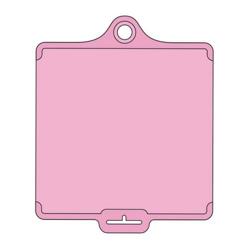 Assettag Flex Medium -  Pink Plain No Print (Pack Of 10)