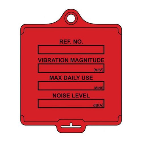 Assettag Flex Medium  - Vibration Control (Pk 10 Red)