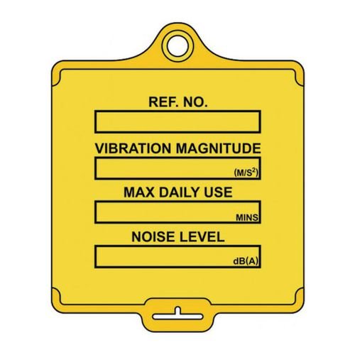 Assettag Flex Medium -  Vibration Control (Pk 10 Yellow)