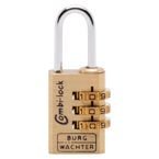 Burg-wachter 20 Mmbrass Combination Padlock