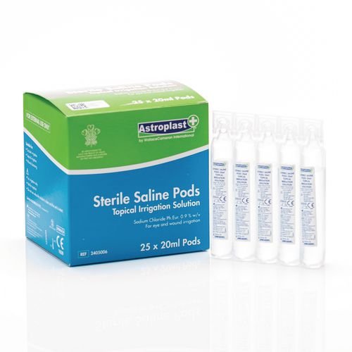 20Ml Astroplast Sterile  Saline Pods (Box 25)