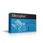 Microplast Blue Detectableassorted Plasters (box 100)