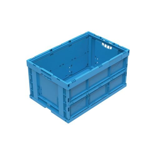 Folding Crate 600 X 400  X 320 Without Lid Closed Sides