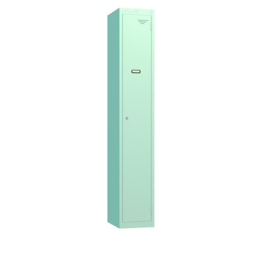 Retro 1 Door 1800 X 300  X 450 Cam Lock - Mint Green