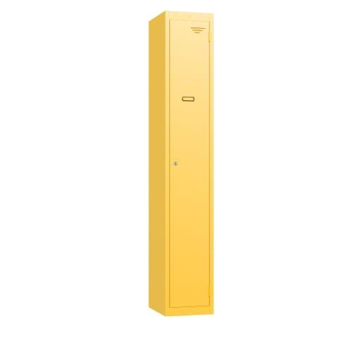 Retro 1 Door 1800 X  300 X 450 Cam Lock - Yellow