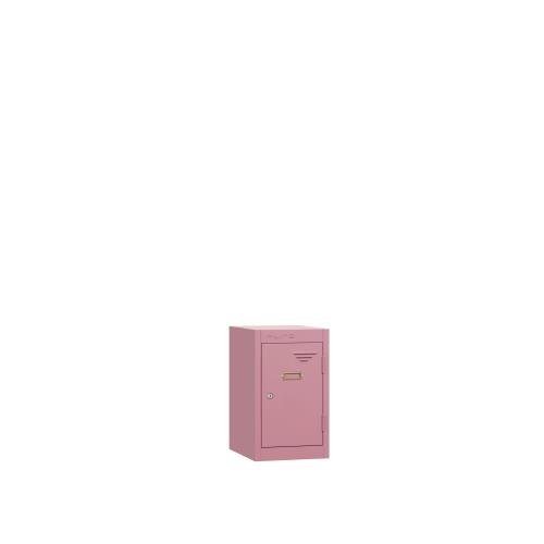 Retro Quarto Locker 480H  X 300 X 300 Cam Dusky Pink