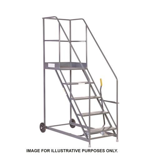 Climb-It  Uk Easy Climb Step  - 600mm Platform - 5 Tread - Grey