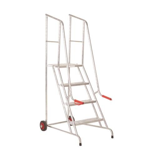 Climb-It Uk Loading  Step - 4 Tread - Galvanised