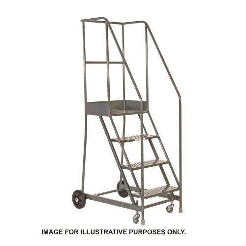 Climb-It Uk Picking Step  - 400mm Platform - 3 Tread - Grey