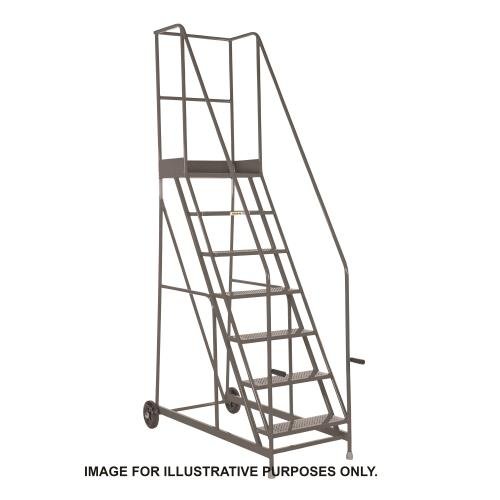 Climb-It Uk Picking Step  - 400mm Platform - 8 Tread - Grey
