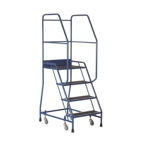 Climb-It Uk Weight Reactive  Step - 4 Tread - Anti Slip - Blue