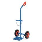 Steel Bottle Trolley- Solid Rubber Tyres