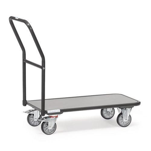Storeroom Trolleys In Anthracite  Grey - Platform L X W: 1000 X 600 mm