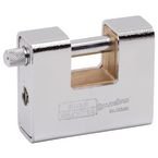 Burg-wachter Quadra 80 Mmsingle Slot Armoured Steel Padlock