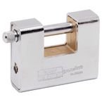 Burg-wachter Quadra 90 Mmsingle Slot Armoured Steel Padlock