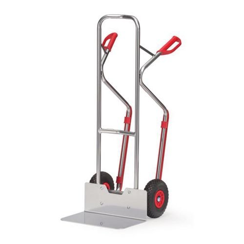 Aluminium Sack Truck With Polyurethane Wheels - Blade W X D: 480 X 300mm