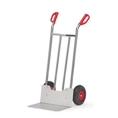 Aluminium Sack Truck With  Polyurethane Wheels - D650mm
