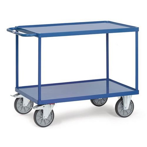 Table Top Cart With Steel  Plate Trays - Platform L X W: 1000X700mm