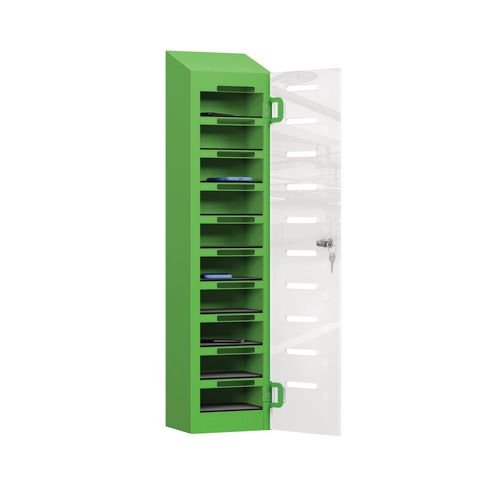 Phone Safe Plus  10 Tier, Cam Locks, Green