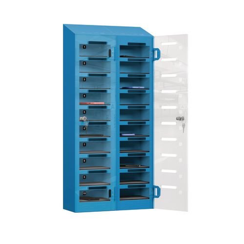 Phone Safe Plus  20 Tier, Cam Locks, Blue