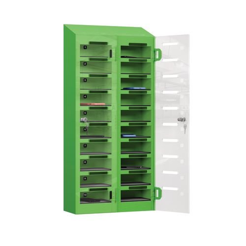 Phone Safe Plus  20 Tier, Cam Locks, Green