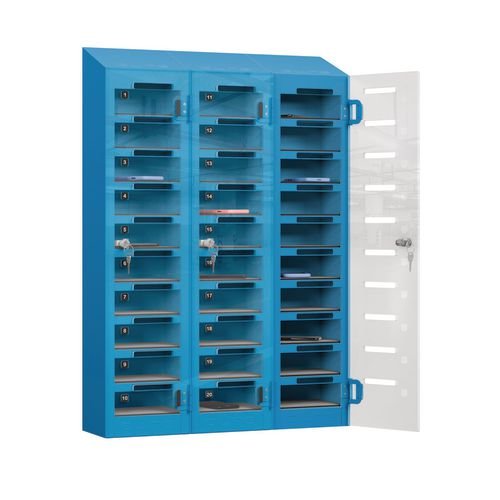 Phone Safe Plus  30 Tier, Cam Locks, Blue