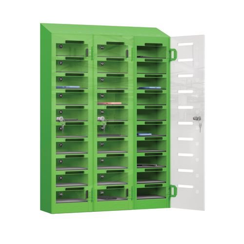 Phone Safe Plus  30 Tier, Cam Locks, Green