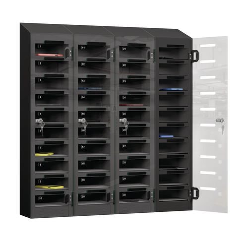 Phone Safe Plus  40 Tier, Cam Locks, Black