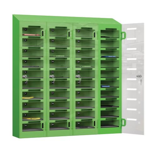 Phone Safe Plus  40 Tier, Cam Locks, Green