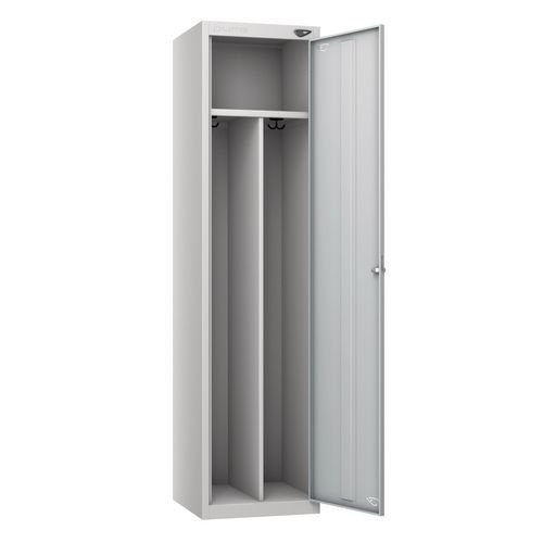 Clean & Dirty Locker,  Silver Door, Cam Lock