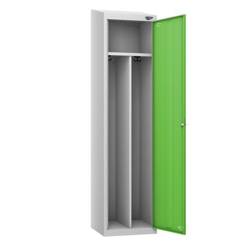 Clean & Dirty Locker,Green  Door, Cam Lock, Sloping Top