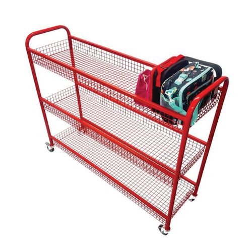Mesh Lunchbox Trolley - Red