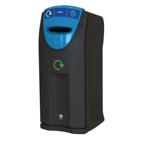 Envirobin Max 140L C/W  Slot Aperture Finished In Blue