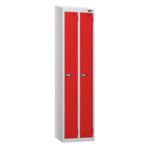 Twin Locker 1800X450X450St  Silver/Red