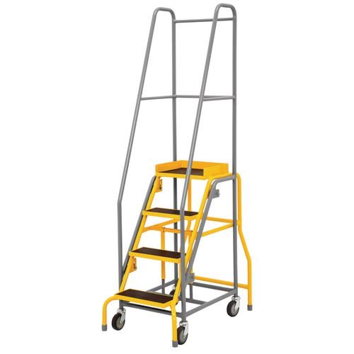 Duplex Step 4 Step  Phenolic Tread, Grey